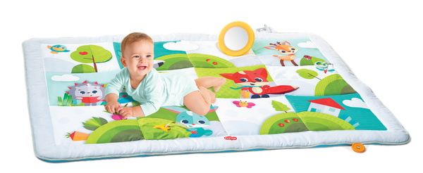 Розвиваючий великий килимок "Весела Галявина"