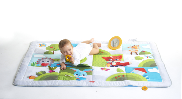 Розвиваючий великий килимок "Весела Галявина"