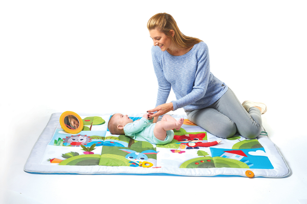 Розвиваючий великий килимок "Весела Галявина"