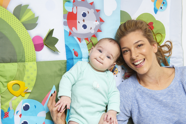 Розвиваючий великий килимок "Весела Галявина"