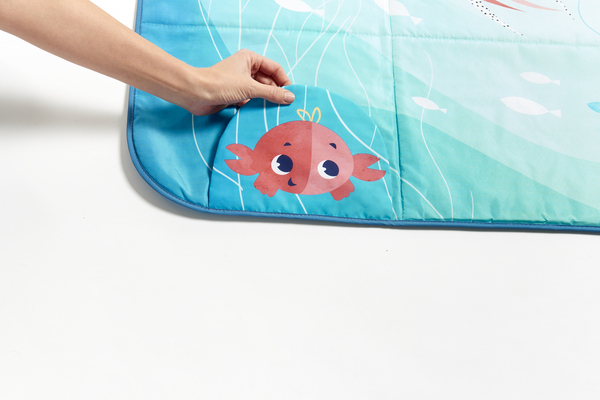 Розвиваючий великий килимок "Океан"