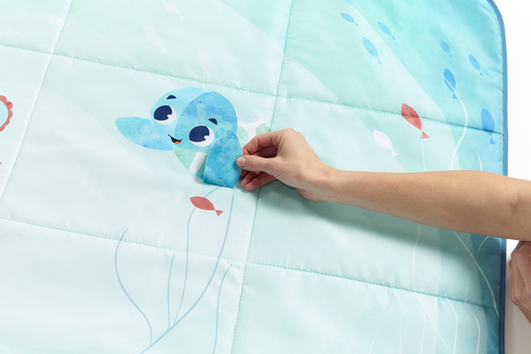 Розвиваючий великий килимок "Океан"