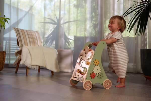 Розвиваючий ігровий дерев'яний центр "Бохо Шик"