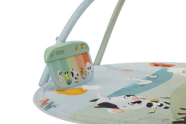 Розвиваючий килимок з дугами і піаніно "Farmers Funday"