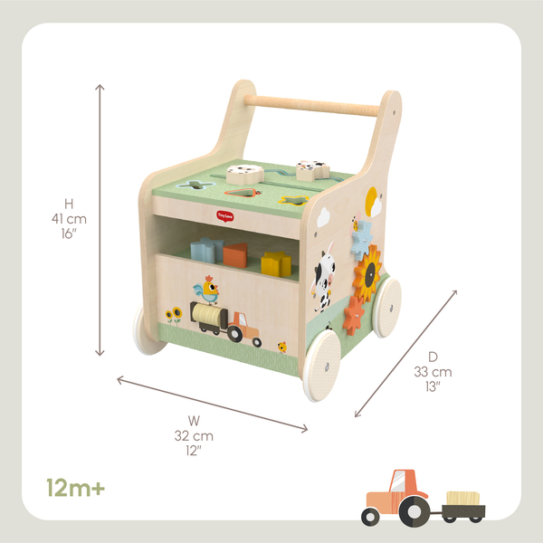 Розвиваючий ігровий дерев'яний центр "Farmers Funday"