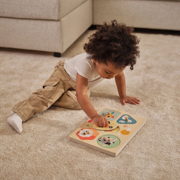 Музичний дерев'яний пазл "Farmers Funday"