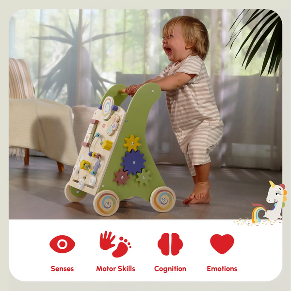 Розвиваючий ігровий дерев'яний центр "Born to Party"