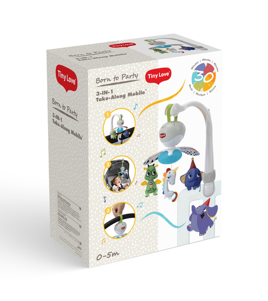 Мультифункціональний мобайл 3 в 1 "Born to Party"