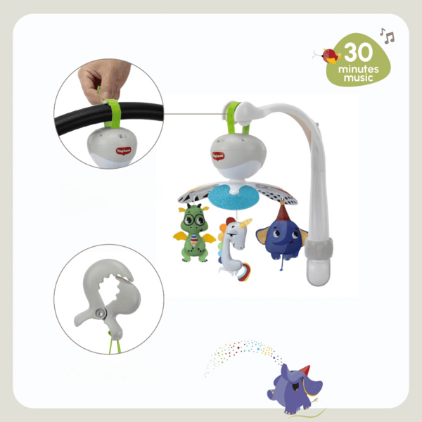 Мультифункціональний мобайл 3 в 1 "Born to Party"