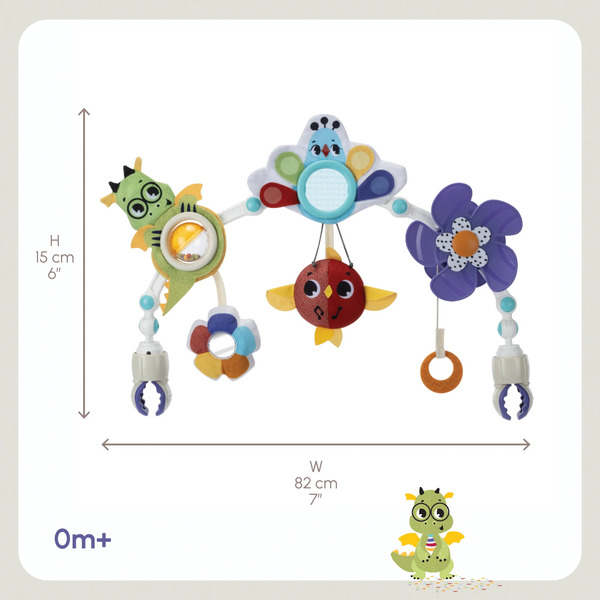 Музична дуга для коляски "Born to Party"